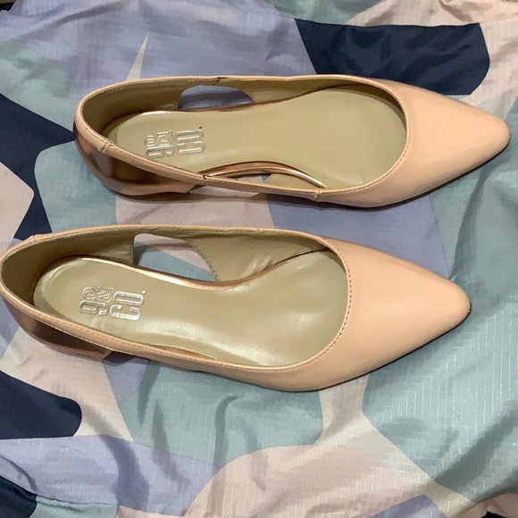 9&Co. Shoes - 9&Co pointed toe flats with cutouts.